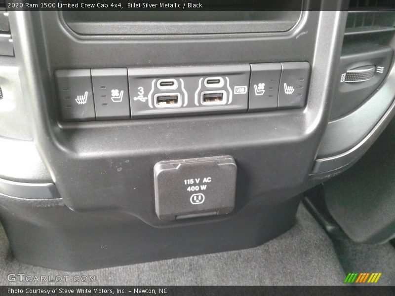 Billet Silver Metallic / Black 2020 Ram 1500 Limited Crew Cab 4x4