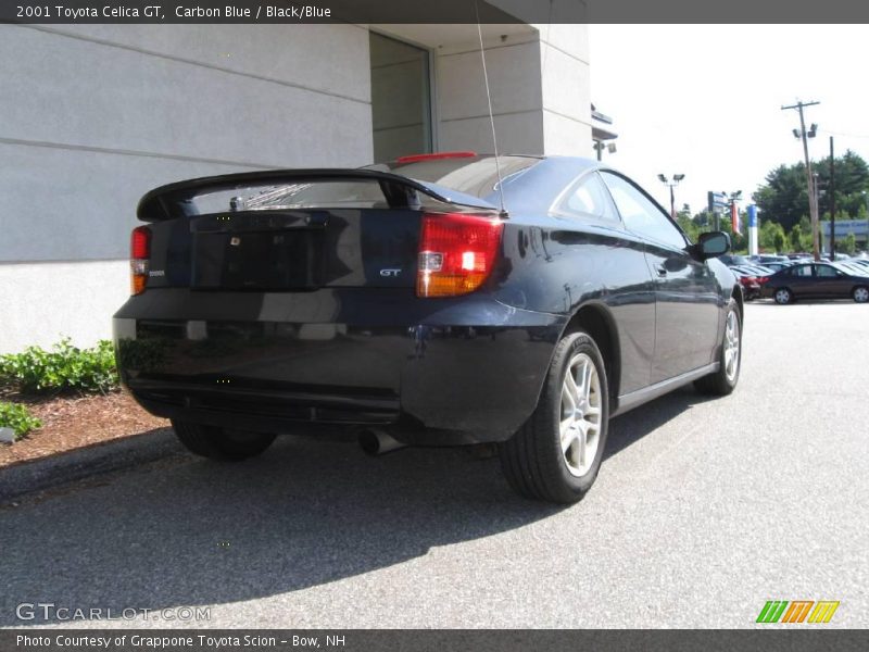 Carbon Blue / Black/Blue 2001 Toyota Celica GT