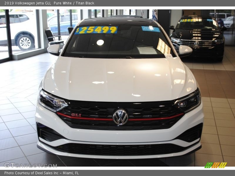 Pure White / Titan Black 2019 Volkswagen Jetta GLI