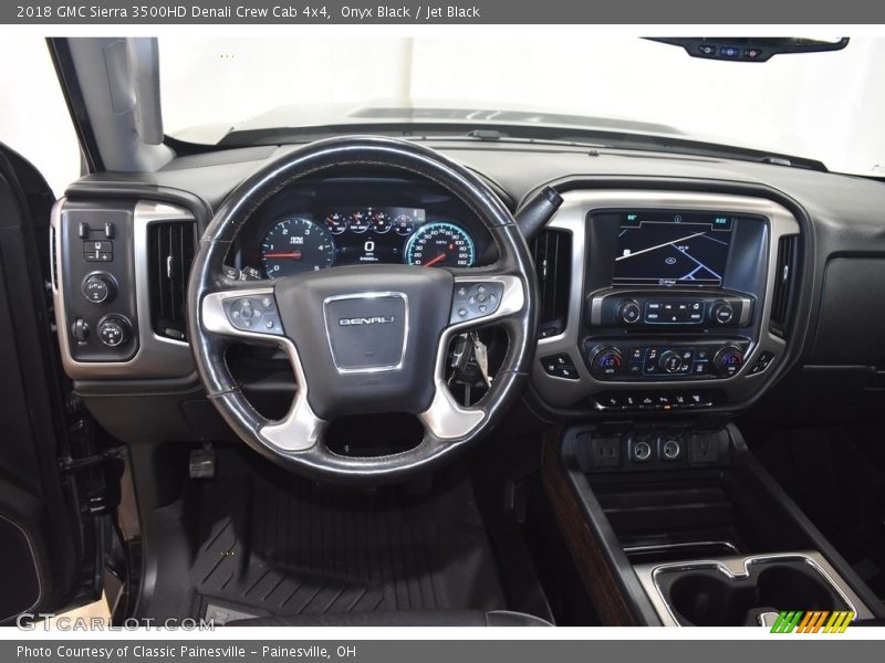 Dashboard of 2018 Sierra 3500HD Denali Crew Cab 4x4