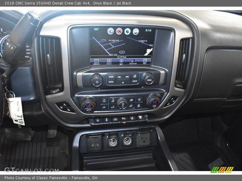 Controls of 2018 Sierra 3500HD Denali Crew Cab 4x4