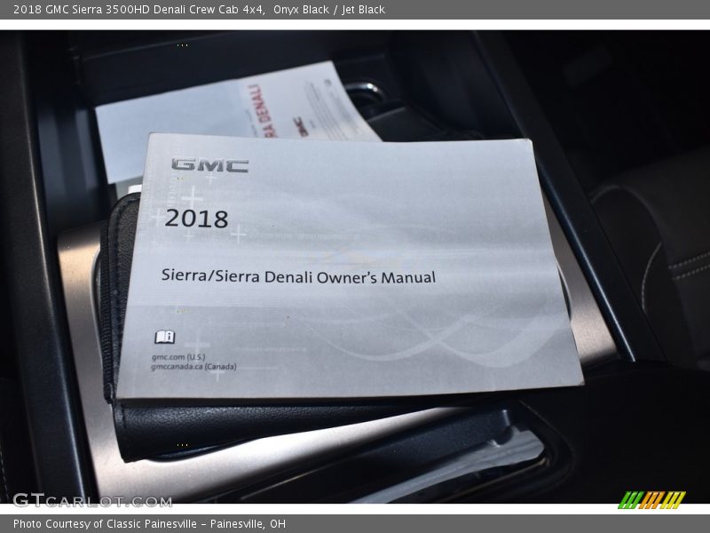 Books/Manuals of 2018 Sierra 3500HD Denali Crew Cab 4x4