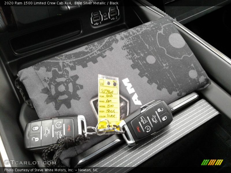 Billet Silver Metallic / Black 2020 Ram 1500 Limited Crew Cab 4x4