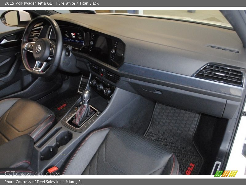 Pure White / Titan Black 2019 Volkswagen Jetta GLI