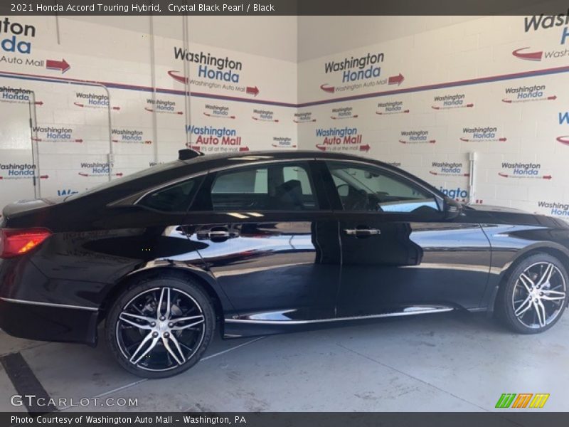 Crystal Black Pearl / Black 2021 Honda Accord Touring Hybrid