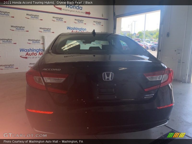 Crystal Black Pearl / Black 2021 Honda Accord Touring Hybrid