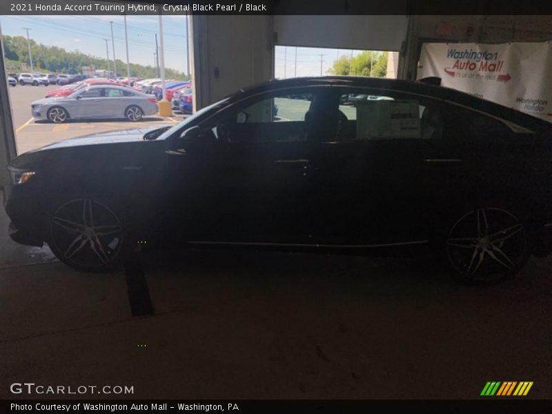 Crystal Black Pearl / Black 2021 Honda Accord Touring Hybrid