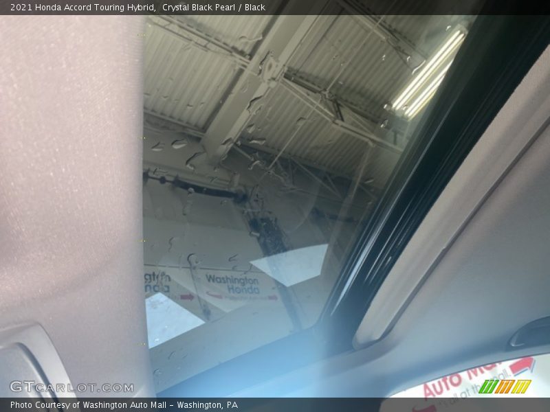 Crystal Black Pearl / Black 2021 Honda Accord Touring Hybrid