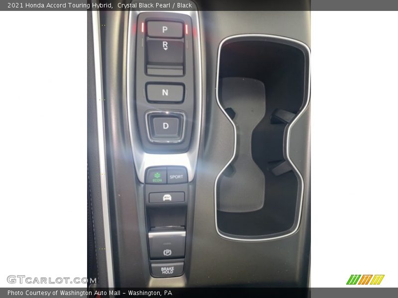 Crystal Black Pearl / Black 2021 Honda Accord Touring Hybrid