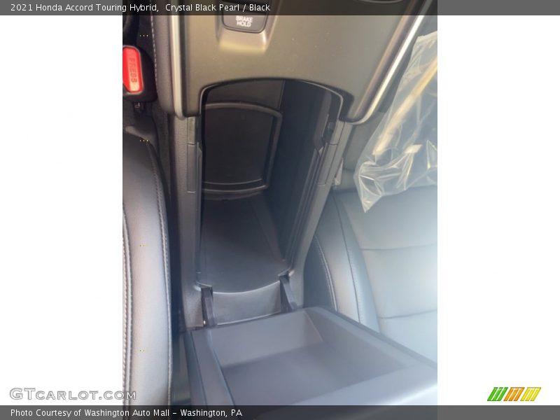 Crystal Black Pearl / Black 2021 Honda Accord Touring Hybrid