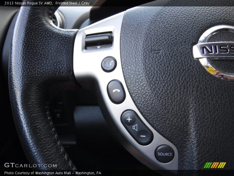 Frosted Steel / Gray 2013 Nissan Rogue SV AWD