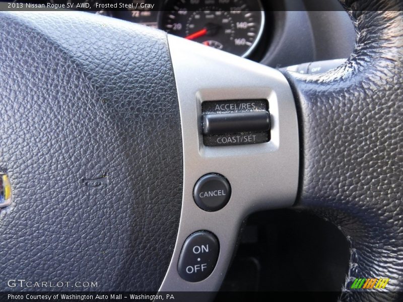 Frosted Steel / Gray 2013 Nissan Rogue SV AWD