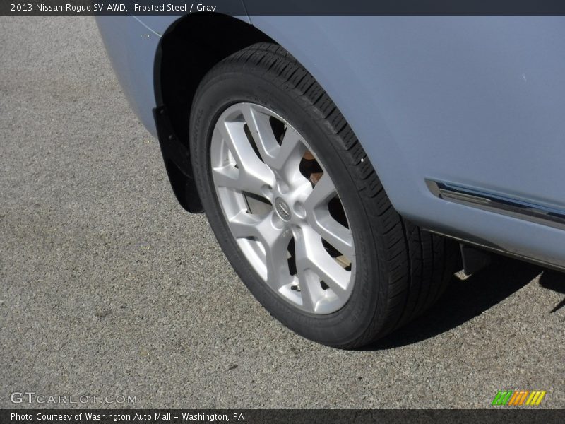 Frosted Steel / Gray 2013 Nissan Rogue SV AWD
