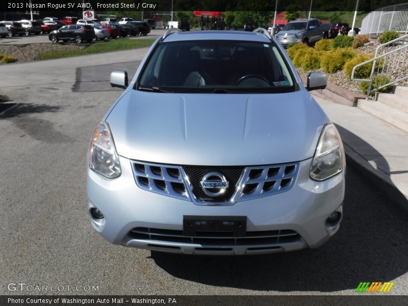 Frosted Steel / Gray 2013 Nissan Rogue SV AWD