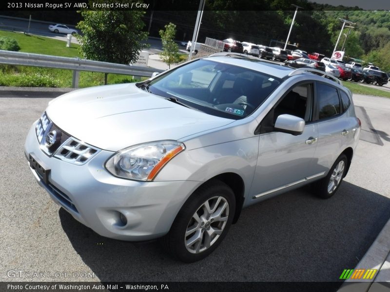 Frosted Steel / Gray 2013 Nissan Rogue SV AWD