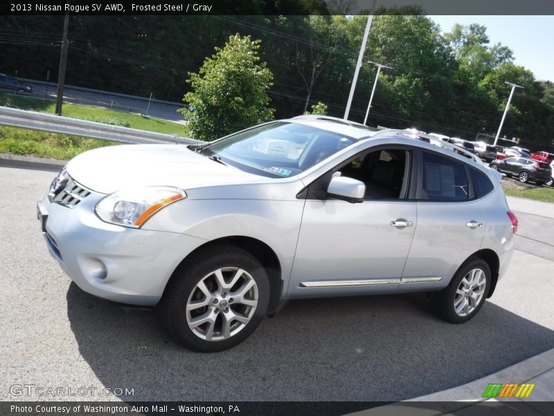 Frosted Steel / Gray 2013 Nissan Rogue SV AWD
