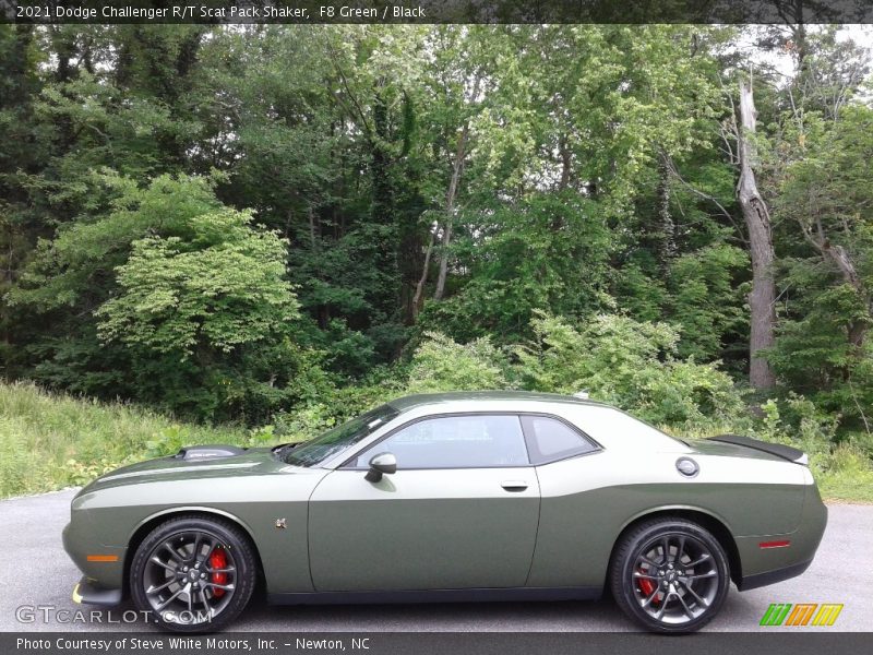  2021 Challenger R/T Scat Pack Shaker F8 Green