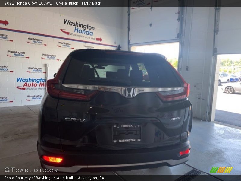 Crystal Black Pearl / Black 2021 Honda CR-V EX AWD