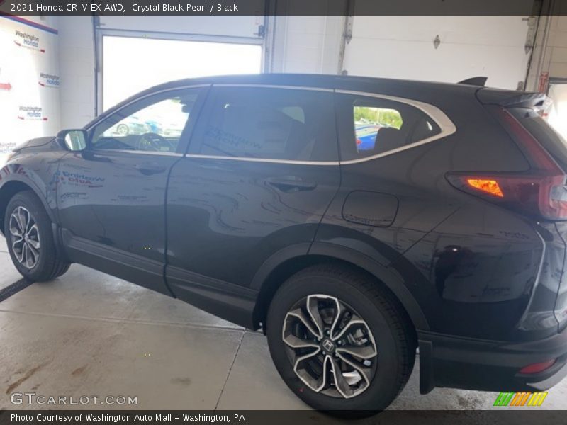 Crystal Black Pearl / Black 2021 Honda CR-V EX AWD
