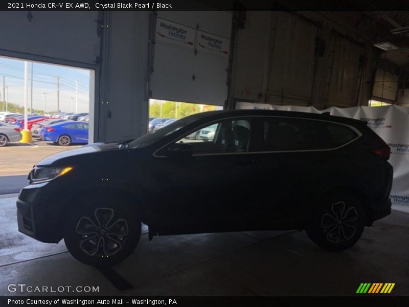 Crystal Black Pearl / Black 2021 Honda CR-V EX AWD