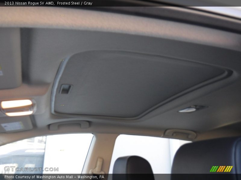 Frosted Steel / Gray 2013 Nissan Rogue SV AWD