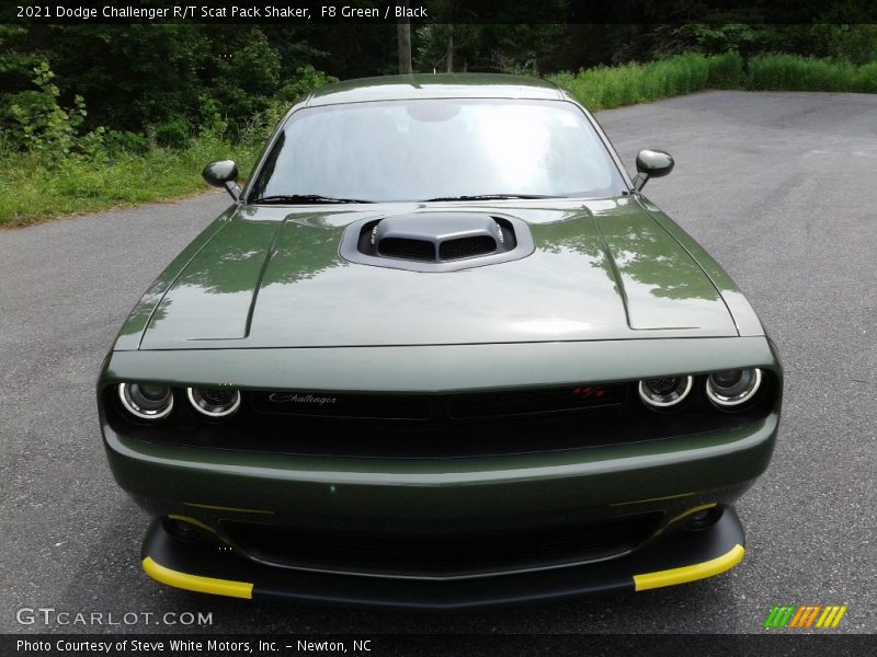 F8 Green / Black 2021 Dodge Challenger R/T Scat Pack Shaker