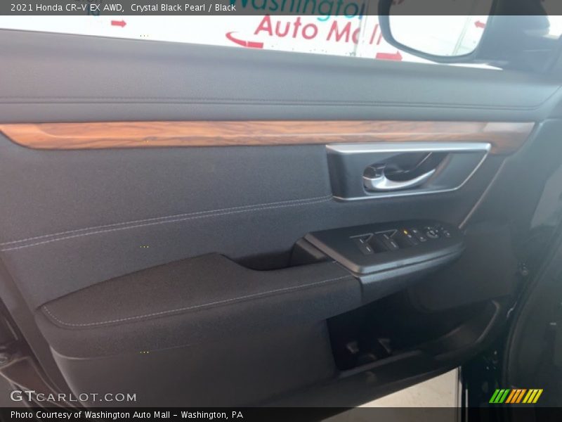 Crystal Black Pearl / Black 2021 Honda CR-V EX AWD