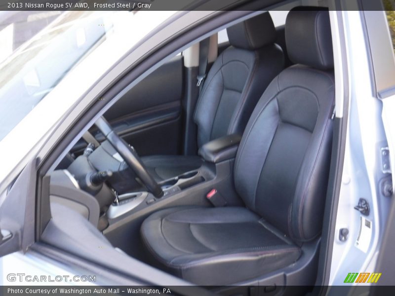 Frosted Steel / Gray 2013 Nissan Rogue SV AWD