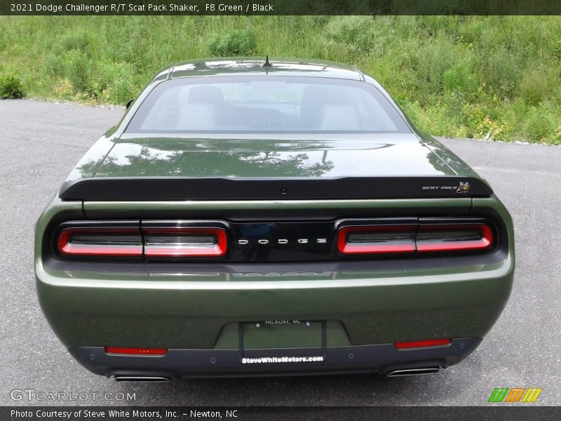 F8 Green / Black 2021 Dodge Challenger R/T Scat Pack Shaker