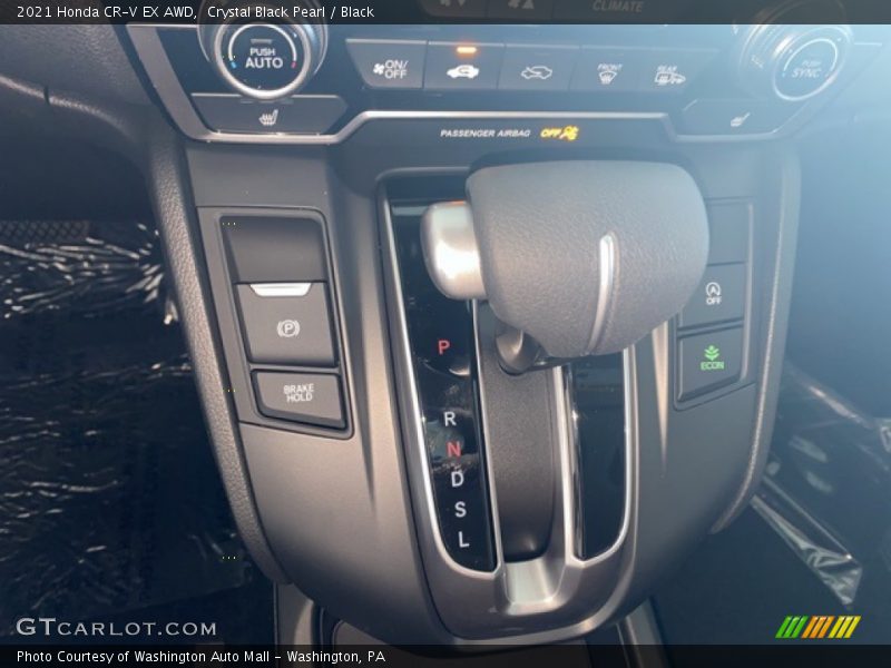 Crystal Black Pearl / Black 2021 Honda CR-V EX AWD