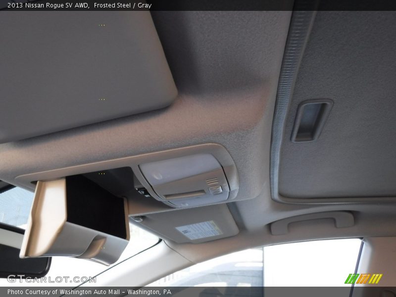 Frosted Steel / Gray 2013 Nissan Rogue SV AWD