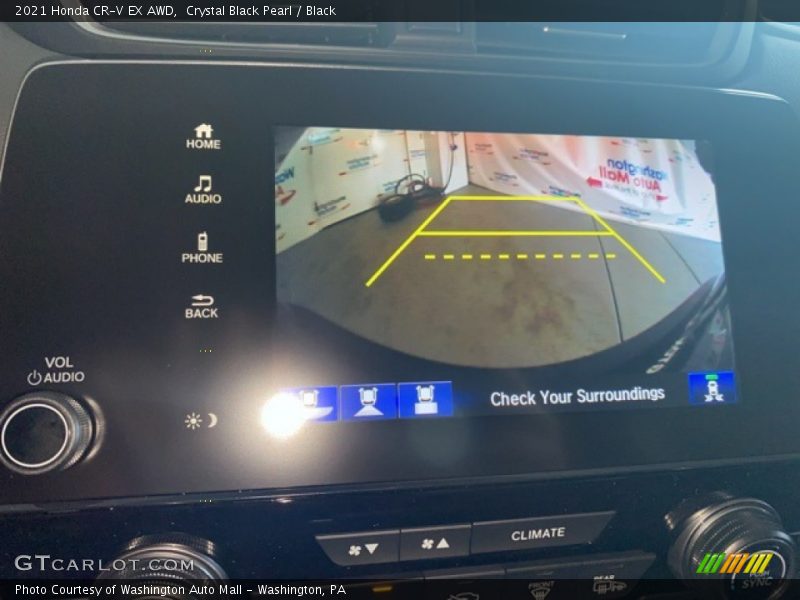 Crystal Black Pearl / Black 2021 Honda CR-V EX AWD