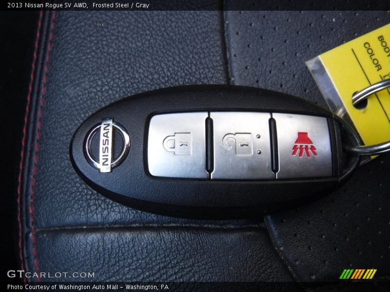 Frosted Steel / Gray 2013 Nissan Rogue SV AWD