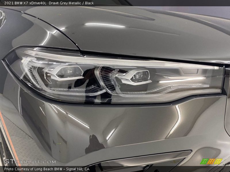 Dravit Grey Metallic / Black 2021 BMW X7 xDrive40i