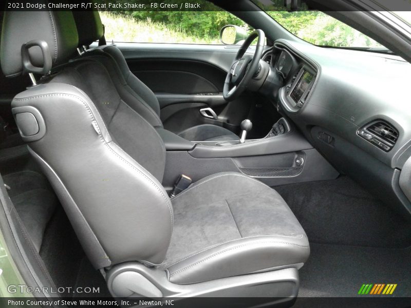 Front Seat of 2021 Challenger R/T Scat Pack Shaker