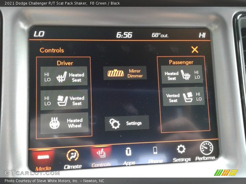 F8 Green / Black 2021 Dodge Challenger R/T Scat Pack Shaker