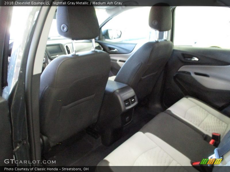 Nightfall Gray Metallic / Medium Ash Gray 2018 Chevrolet Equinox LS