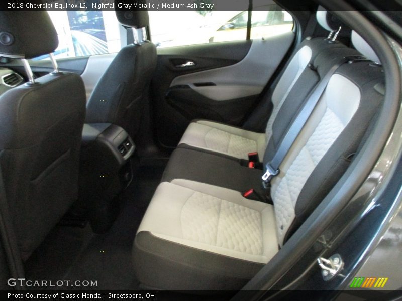 Nightfall Gray Metallic / Medium Ash Gray 2018 Chevrolet Equinox LS