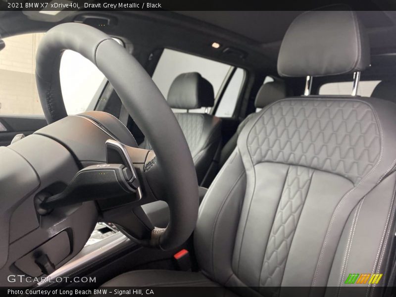 Dravit Grey Metallic / Black 2021 BMW X7 xDrive40i