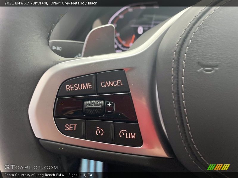 Dravit Grey Metallic / Black 2021 BMW X7 xDrive40i