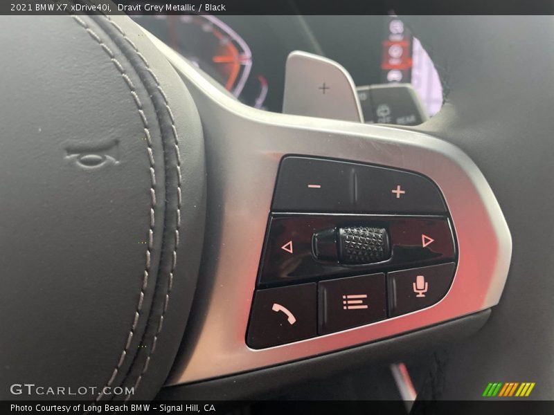 Dravit Grey Metallic / Black 2021 BMW X7 xDrive40i