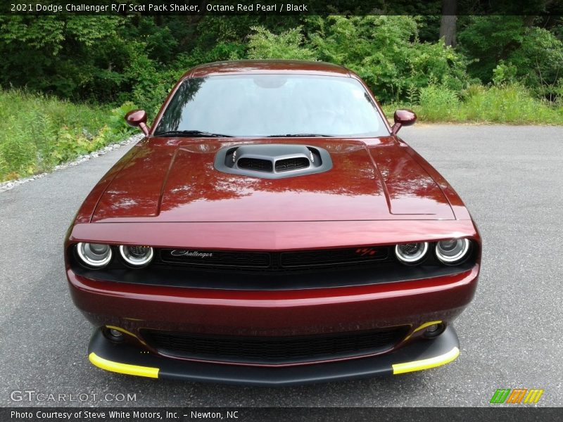 Octane Red Pearl / Black 2021 Dodge Challenger R/T Scat Pack Shaker