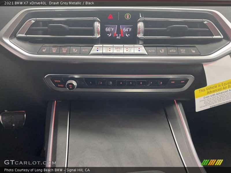 Dravit Grey Metallic / Black 2021 BMW X7 xDrive40i