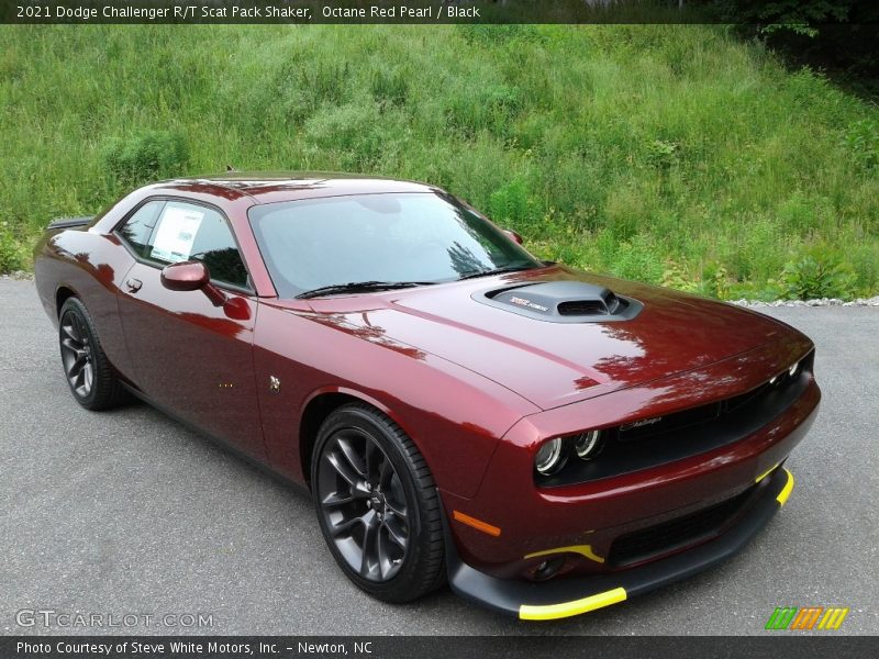 Octane Red Pearl / Black 2021 Dodge Challenger R/T Scat Pack Shaker