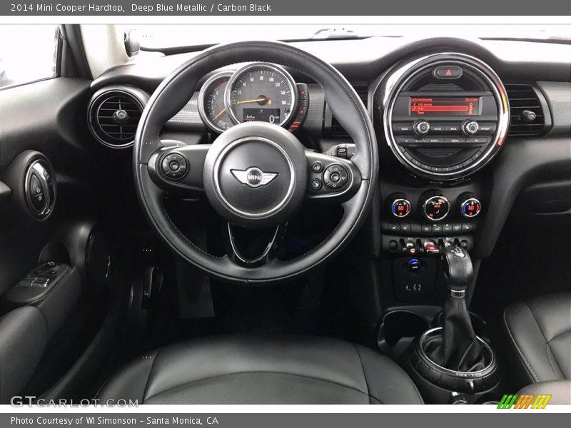 Deep Blue Metallic / Carbon Black 2014 Mini Cooper Hardtop