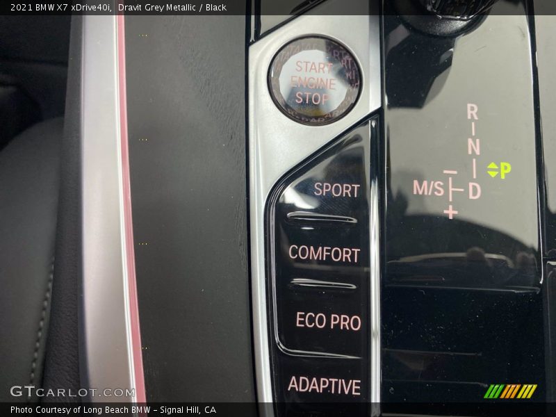 Dravit Grey Metallic / Black 2021 BMW X7 xDrive40i