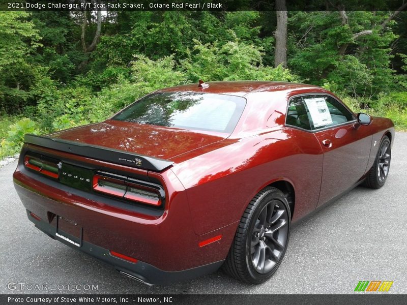 Octane Red Pearl / Black 2021 Dodge Challenger R/T Scat Pack Shaker