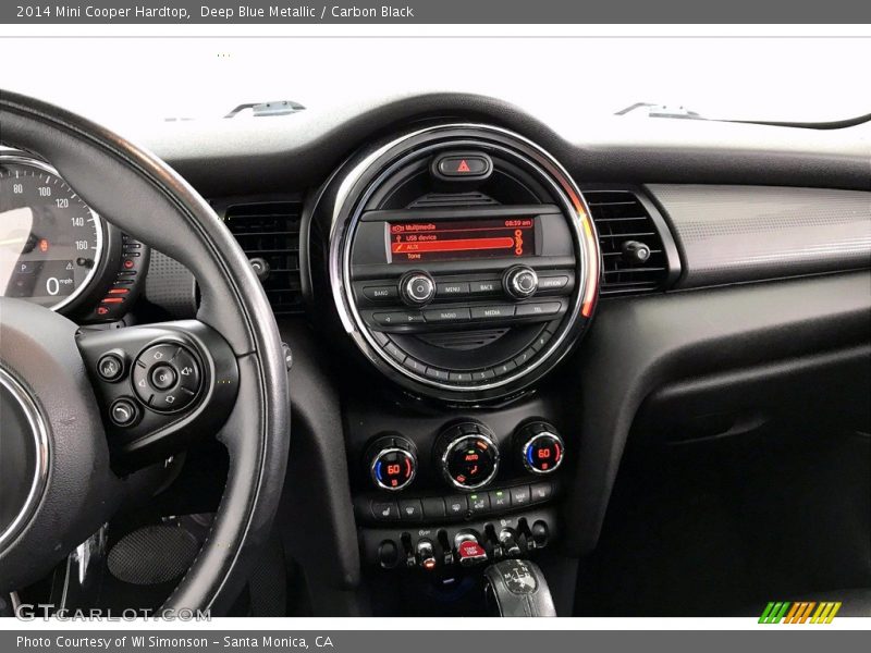 Deep Blue Metallic / Carbon Black 2014 Mini Cooper Hardtop