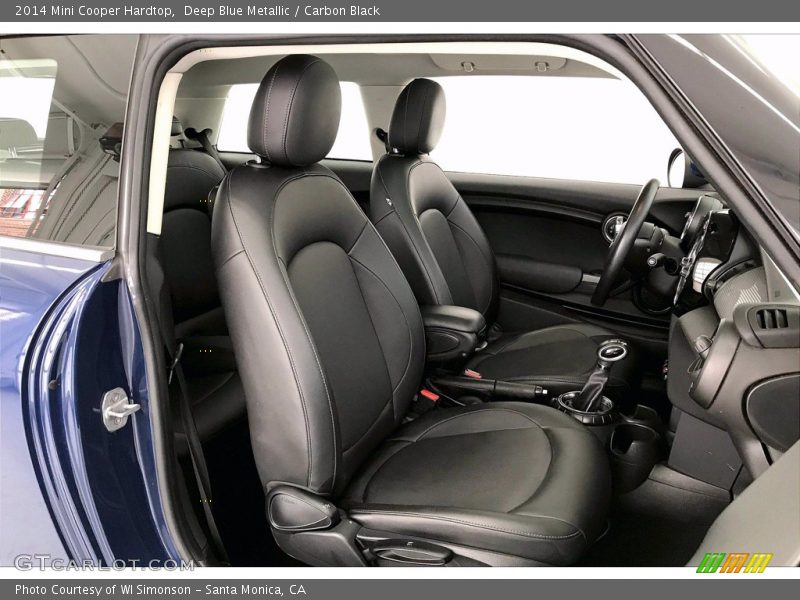 Deep Blue Metallic / Carbon Black 2014 Mini Cooper Hardtop