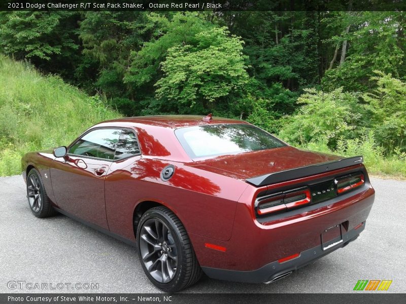 Octane Red Pearl / Black 2021 Dodge Challenger R/T Scat Pack Shaker